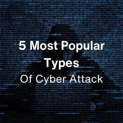 5 Most Popular Types of Cyber Attack